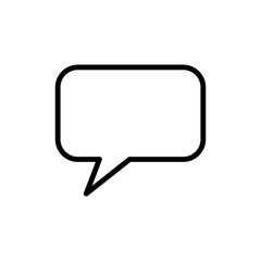 bubble speech - communication icon vector design template