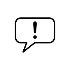 bubble speech - communication icon vector design template