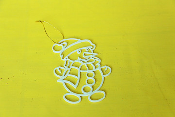 ёлочная игрушка снеговик