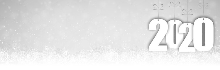 snow fall background for christmas and New Year 2020