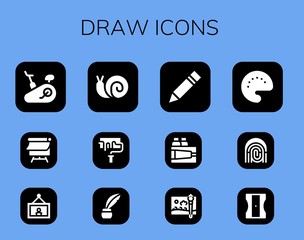 draw icon set