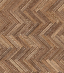 Texture de parquet en bois sans couture à chevrons brun clair