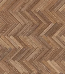 Photo sur Plexiglas Texture en bois Texture de parquet en bois sans couture à chevrons brun clair