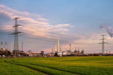 Kraftwerk Industrieanlage Lippendorf Leipzig