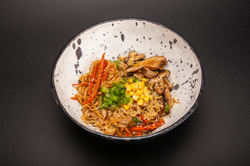 Chinese dish in the form of a pickled chicken egg with rice