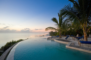 Infinity pool and the Indian Ocean