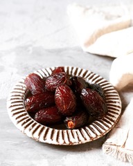 Dried dates, ramadan kareem