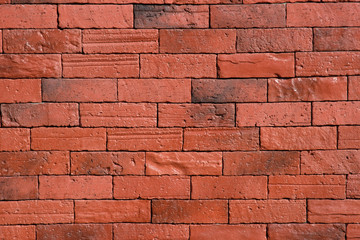 red brick wall background