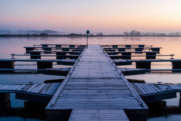 Zalew Dojlidzki, Grudniowy poranek,Dojlidy, Białystok,Podlasie © podlaski49