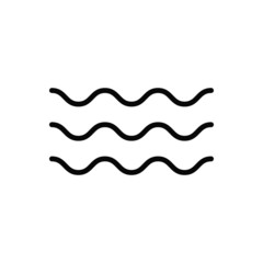 wave isolated icon
