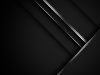  Black abstract background for web sites, covers, banners, flyers, headlines, landing pages