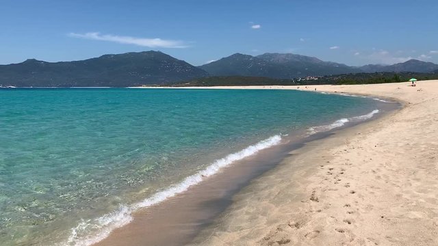 Plage de Portigliolo, Propriano en Corse