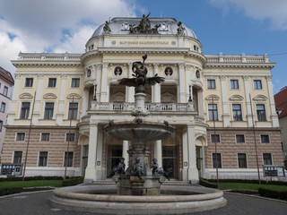 Fototapeta na wymiar Théâtre National Slovaque, Opéra - Bratislava, Slovaquie