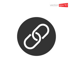 Chain Link Icon Design Vector