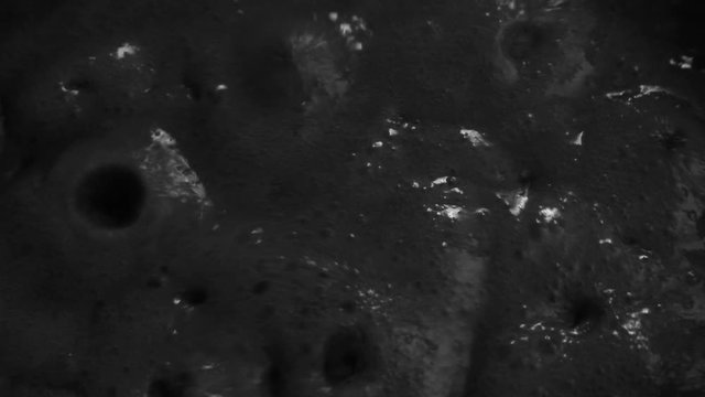 boiling of a thick substance close-up as a mystical background