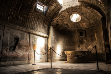 Pompeii Ruins - Bath House 