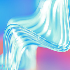 Naklejka premium Abstract colorful background. 3d illustration, 3d rendering.