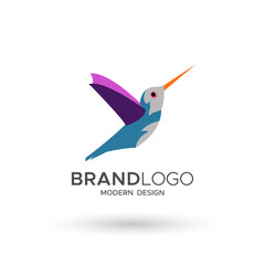 Bird Logo modern style, can use for mascot brand business. Vector illustrations © ZigZag