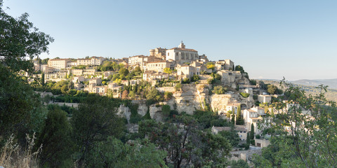 Fototapeta na wymiar Gordes small typical village town in Provence southern France