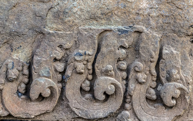 Ancient Temple Prasat Krahom Landscape of Koh Ker, Northwest Cambodia