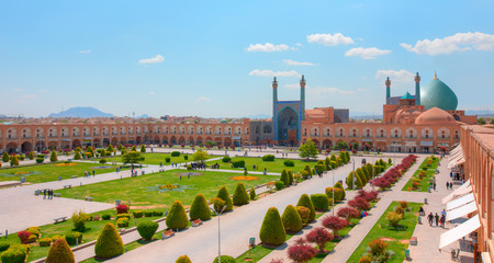 Shah (Imam) Mosque (Jameh Abbasi Mosque), Imam mosque in Naghsh-i Jahan Square - Isfahan, Iran,