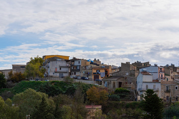 Obraz premium Cityscape of Mazzarino, Caltanissetta, Sicily, Italy, Europe