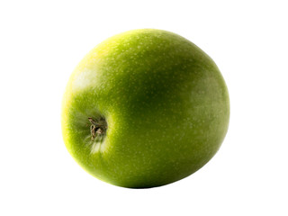 Isolated fresh apple on a white background