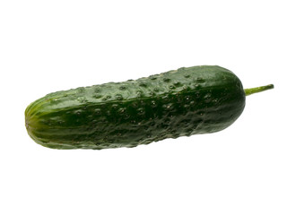 Graphic resources isolated object of cucumber on a white background
