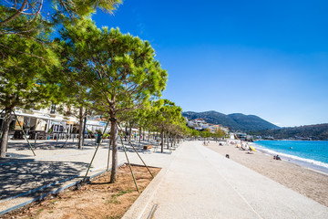 Himare Beach And Promenade - Vlore, Albania