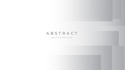 Fototapeta premium Modern Simple White Grey Silver Abstract Background Presentation Design for Corporate Business