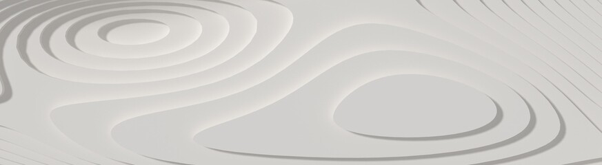 3D Landscape Paper Cut style, Curved shapes with gradients, abstract geometric lines pattern background art illustration for cover design, book , poster, cd cover, flyer, advertising