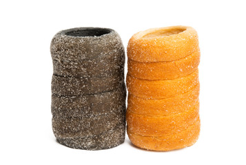 Trdelnik - Czech twisted buns isolated