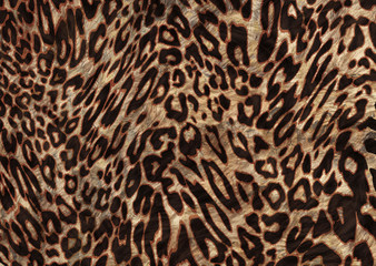 geometric pattern with leopard skin texture