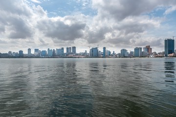 Fototapeta premium Luanda City a seaside view