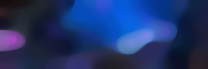 soft blurred horizontal background with strong blue, very dark blue and midnight blue colors space for text or image