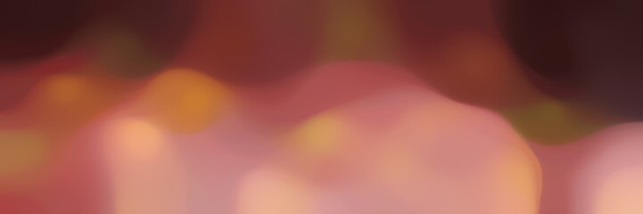 blurred bokeh horizontal background with sienna, very dark pink and brown colors and free text space