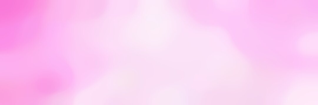blurred bokeh horizontal background with lavender blush, plum and pastel pink colors and free text space