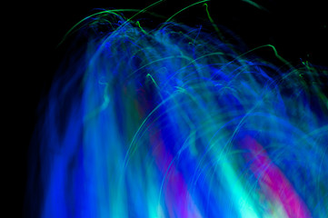 Naklejka premium Abstract neon colorful background.