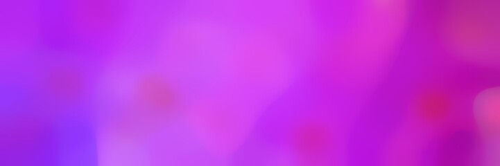 blurred horizontal background with medium orchid, medium violet red and blue violet colors and space for text