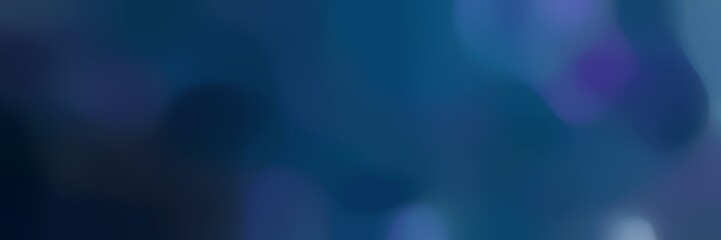 Fototapeta premium smooth horizontal background with midnight blue, very dark blue and teal blue colors and space for text or image