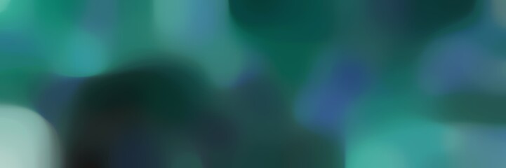 Obraz premium smooth horizontal background with dark slate gray, cadet blue and very dark blue colors and space for text or image