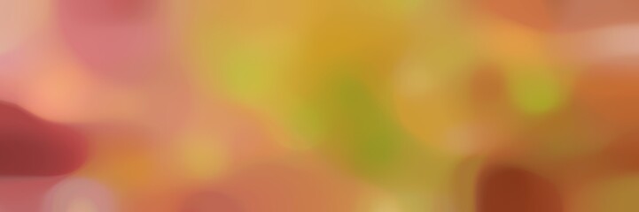 blurred horizontal background with peru, sienna and dark salmon colors and space for text