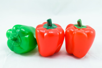 Plastic fake toy Bell pepper