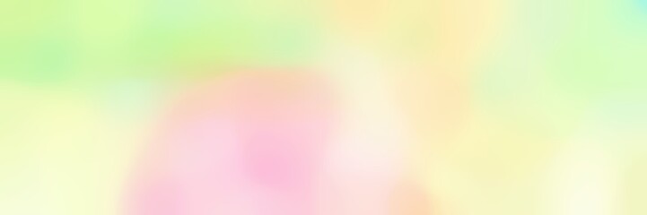 Fototapeta premium soft blurred horizontal background with light golden rod yellow, lemon chiffon and misty rose colors space for text or image