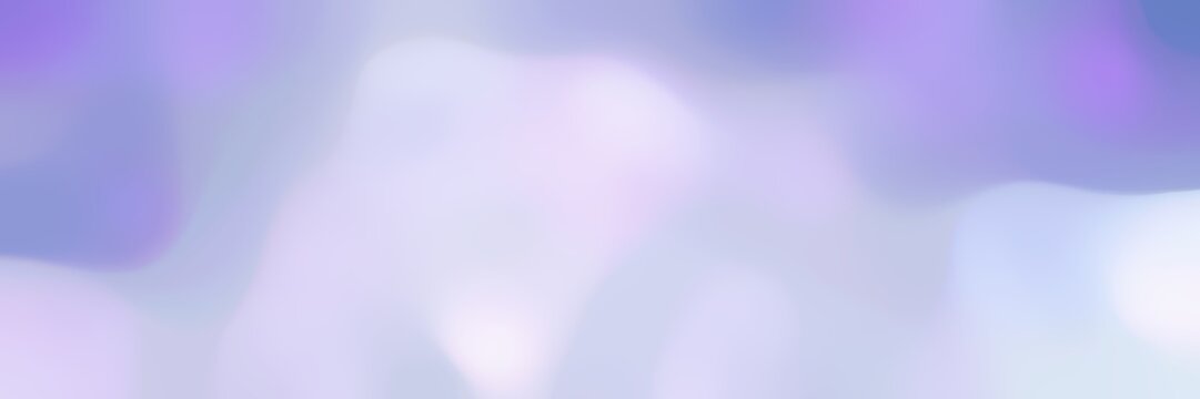 soft blurred horizontal background with lavender blue, light pastel purple and medium purple colors and free text space