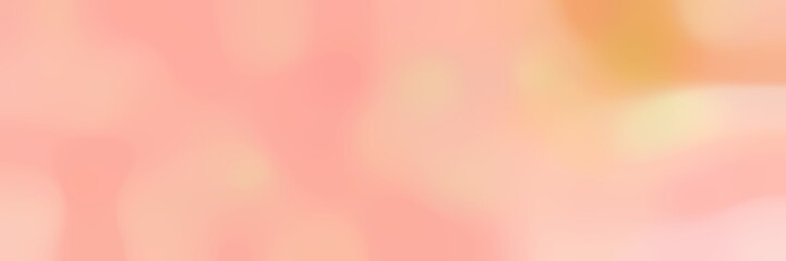 blurred bokeh horizontal background with light pink, baby pink and sandy brown colors space for text or image