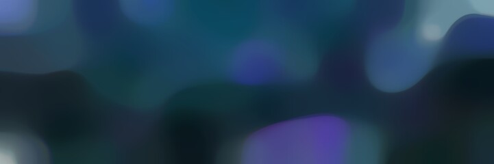 soft blurred horizontal background with very dark blue, dark slate blue and light slate gray colors and space for text