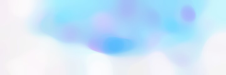 soft blurred horizontal background with alice blue, light blue and white smoke colors and space for text
