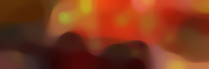 blurred bokeh horizontal background with dark red, very dark pink and coffee colors space for text or image