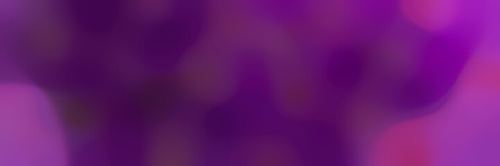 blurred horizontal background with very dark magenta, moderate violet and purple colors and space for text